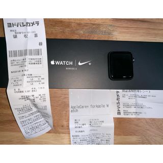 アップル(Apple)のApple Watch series3 42ミリ GPSモデル NIKE(腕時計(デジタル))