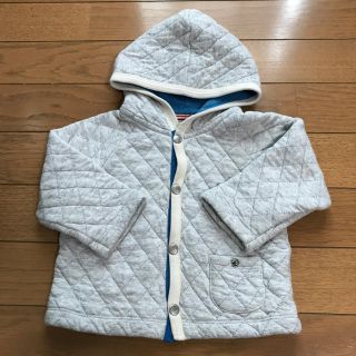 プチバトー(PETIT BATEAU)のプチバトー 長袖 パーカー 12m 74cm 70(カーディガン/ボレロ)