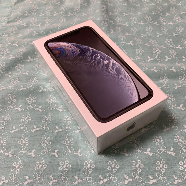 新品未開封】au iphoneXR 64GB Black 新品未開封】au iphoneXR 64GB Black