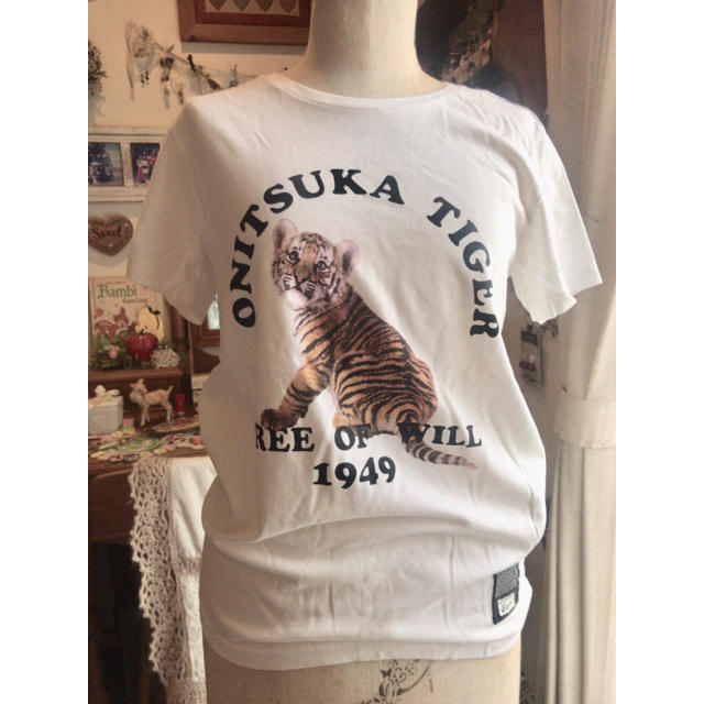 Onitsuka Tiger(オニツカタイガー)の本日のみSALE❣️オニツカタイガー🐯Tシャツ レディースのトップス(Tシャツ(半袖/袖なし))の商品写真