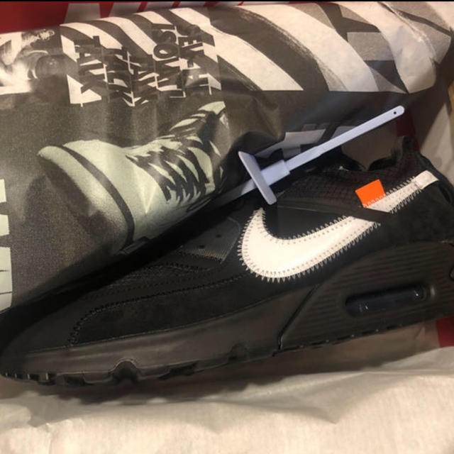 OFF-WHITE(オフホワイト)のoffwhite nike airmax90 28cm メンズの靴/シューズ(スニーカー)の商品写真