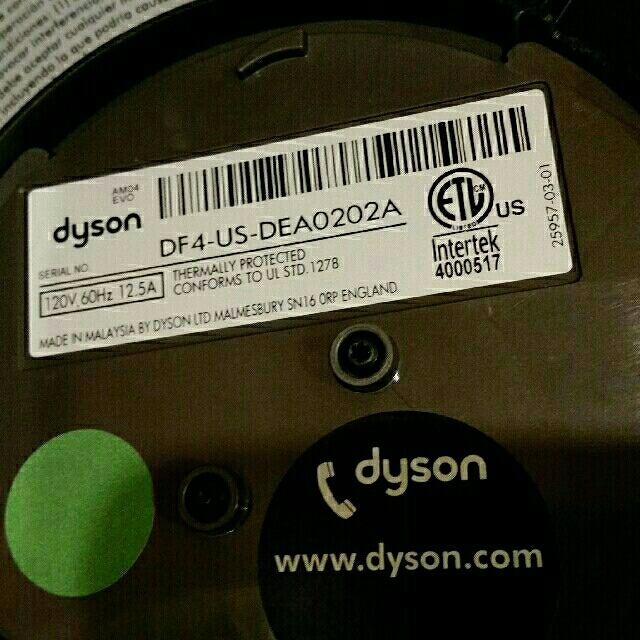 Dyson(ダイソン)のダイソン Dyson　hot and cool　AM04 　USタイプ スマホ/家電/カメラの冷暖房/空調(ファンヒーター)の商品写真