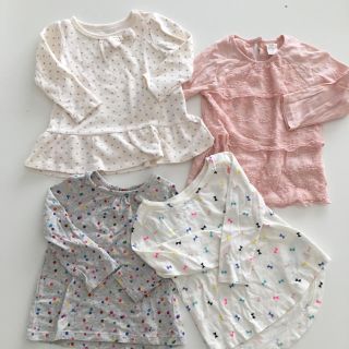 ベビーギャップ(babyGAP)のGAP   H&M【美品ロンT☆４枚セット】(Tシャツ/カットソー)