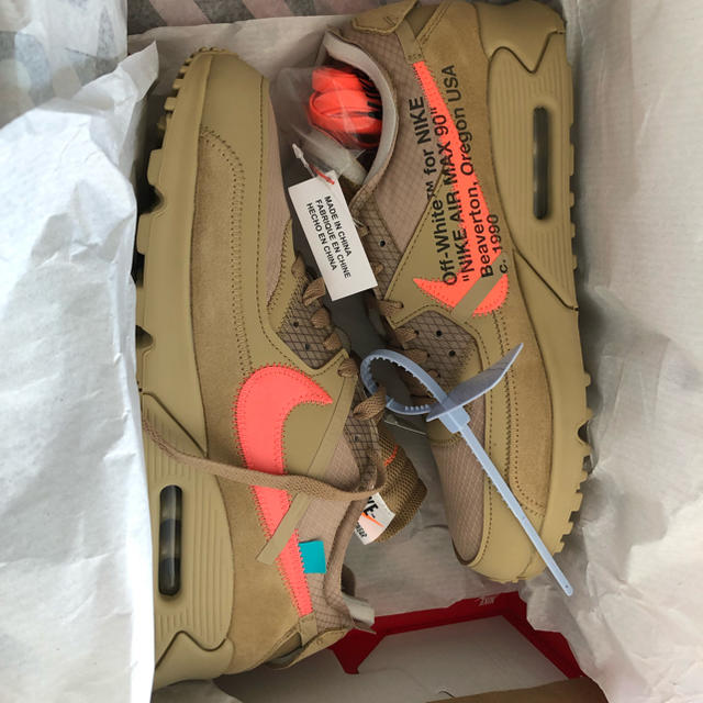 OFF-WHITE - NIKE Off-White THE10 AIR MAX 90 29.5