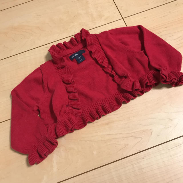 babyGAP(ベビーギャップ)の70㎝☆ボレロ キッズ/ベビー/マタニティのベビー服(~85cm)(カーディガン/ボレロ)の商品写真