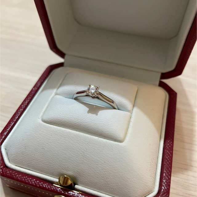 Cartier(カルティエ)のカルティエ 婚約指輪 ダイヤ 0.2カラット　年末セール レディースのアクセサリー(リング(指輪))の商品写真