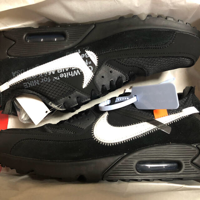 本店は NIKE - THE TEN AIR MAX90 エアマックス90 オフホワイト