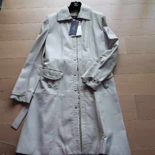 マックスマーラ(Max Mara)のWEEKENE  Max Mara新品訳あり！レザーコート✨(ロングコート)