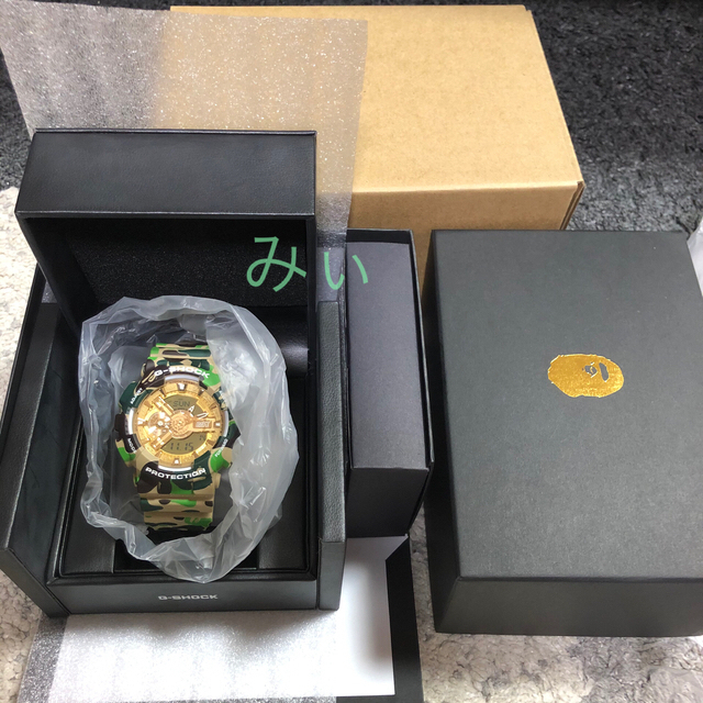 新品】BAPE XXV 25th A BATHING APE G-SHOCK