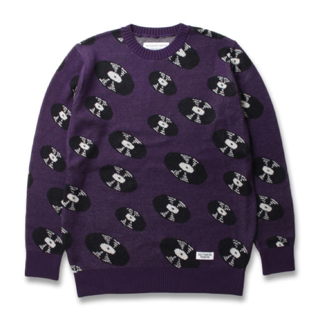 WACKO MARIA - wacko maria RECORD JACQUARD SWEATERの通販 by shogo