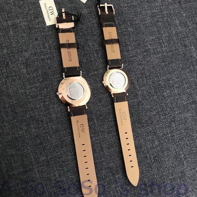 Daniel Wellington(ダニエルウェリントン)のDW　☆2本セット　ダークブラウン　ペアウォッチ　BRISTOL メンズの時計(腕時計(アナログ))の商品写真