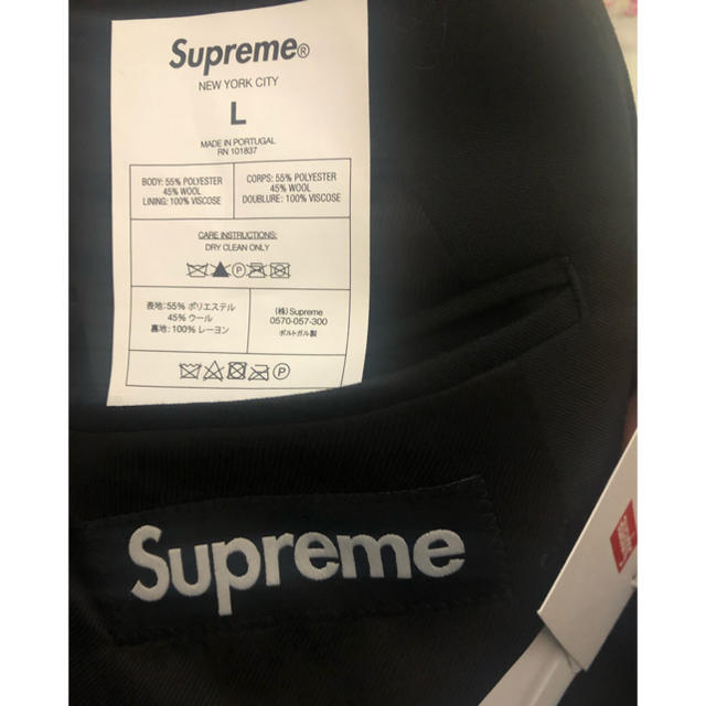 Supreme(シュプリーム)のSupreme シュプリーム セットアップスーツ L メンズのジャケット/アウター(テーラードジャケット)の商品写真