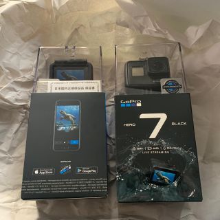 ゴープロ(GoPro)の国内正規品 GoPro HERO7 Black CHDHX-701-FW  2台(ビデオカメラ)