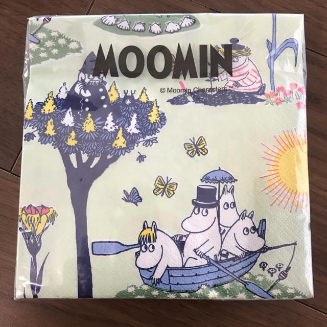 ムーミン  MOOMIN  ペーパーナプキン インテリア/住まい/日用品のキッチン/食器(テーブル用品)の商品写真