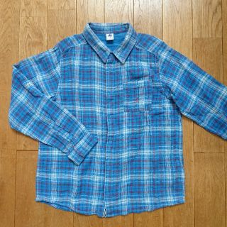 プチバトー(PETIT BATEAU)のプチバトー 12ans/150㎝ ロールアップシャツ ブラウス(ブラウス)