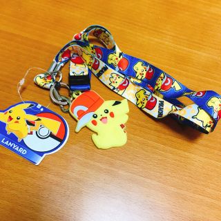 ポケモン(ポケモン)のパニカムトーキョー ポケモン ピカチュウ サトピカ ネックストラップ(キャラクターグッズ)