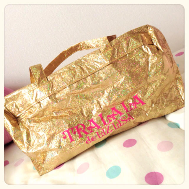 TRALALA(トゥララ)のTRALALA☆ボストン型ショッパー レディースのバッグ(ショップ袋)の商品写真