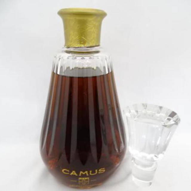 未開封★CAMUS【カミュ】 カラフェ バカラクリスタル 700ml 替え栓・冊子付 箱付