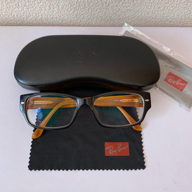 Ray-Ban(レイバン)ののん様専用  レイバン伊達眼鏡 サングラス メンズのファッション小物(サングラス/メガネ)の商品写真