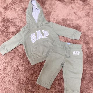 ベビーギャップ(babyGAP)の【GAP】セットアップ 80(トレーナー)