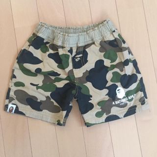 アベイシングエイプ(A BATHING APE)の専用 エイプ キッズ 120 ショートパンツ リバーシブル (パンツ/スパッツ)