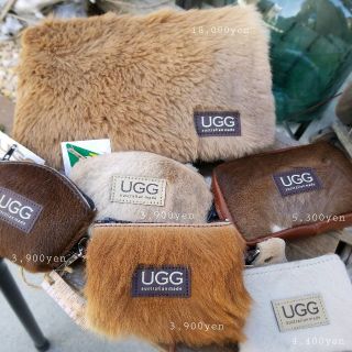 アグ(UGG)のugg アグ アイコスケース コインケース ふわふわ ファー(キーケース)