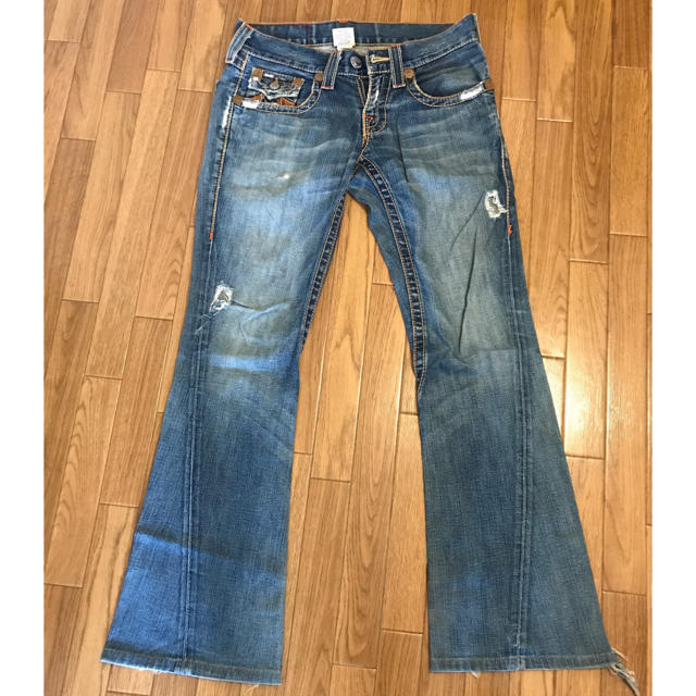 True Religion(トゥルーレリジョン)のトゥルーレリジョン  レインボーステッチ メンズのパンツ(デニム/ジーンズ)の商品写真