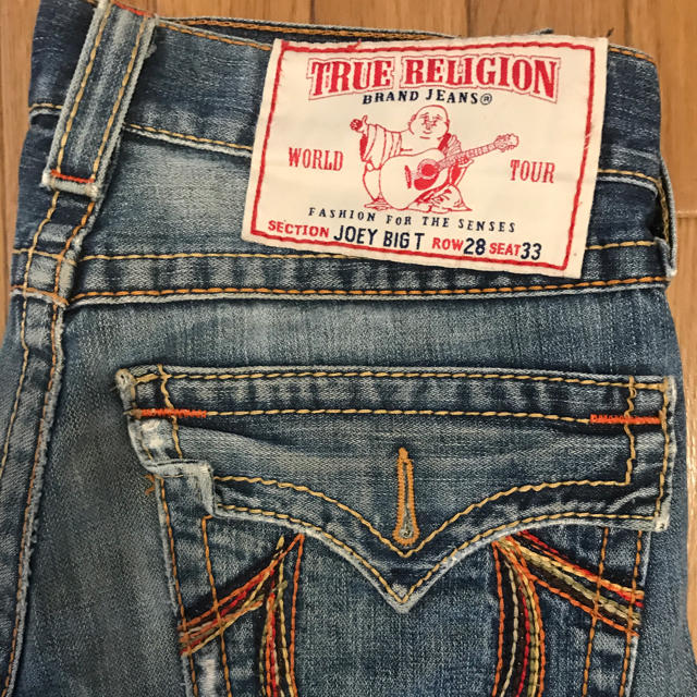 True Religion(トゥルーレリジョン)のトゥルーレリジョン  レインボーステッチ メンズのパンツ(デニム/ジーンズ)の商品写真