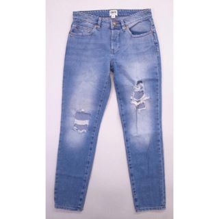 エイソス(asos)のasos denim ダメージジーンズ ブルー エイソス デニム ダメージ (デニム/ジーンズ)