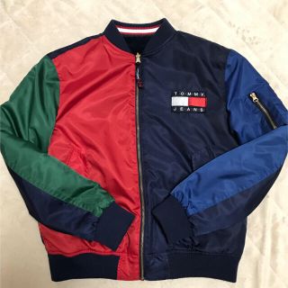 トミーヒルフィガー(TOMMY HILFIGER)のトミーヒルフィガー   リバーシブル  ボンバージャケット(ブルゾン)