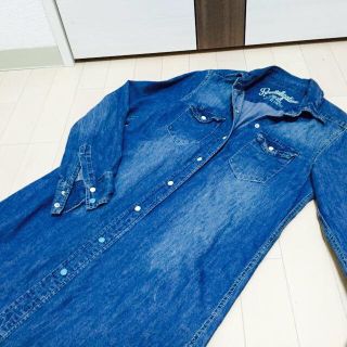 アズールバイマウジー(AZUL by moussy)のAZUL♡ロングデニムシャツ(シャツ/ブラウス(長袖/七分))