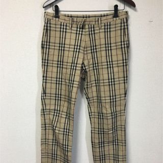 バーバリーブラックレーベル(BURBERRY BLACK LABEL)のBURBERRY BLACK LABEL チェックパンツ (チノパン)