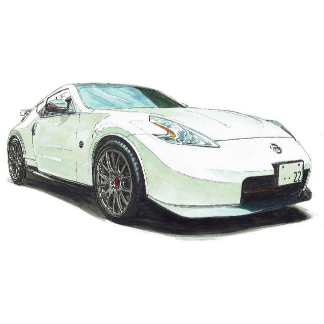 NC-631 Z35/NISMO 370限定版画 直筆サイン額装●作家 平右ヱ門