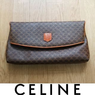 セリーヌ(celine)のCELINE セリーヌ マカダム柄 クラッチバッグ(ハンドバッグ)