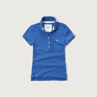 アバクロンビーアンドフィッチ(Abercrombie&Fitch)の 閉店セール★超激安！★アバクロ　レディースワンポイントポロ★★Ｓ★(ポロシャツ)