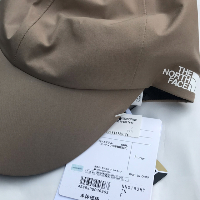 HYKE(ハイク)のTHE NORTH FACE HYKE GTX Cap TAN メンズの帽子(キャップ)の商品写真