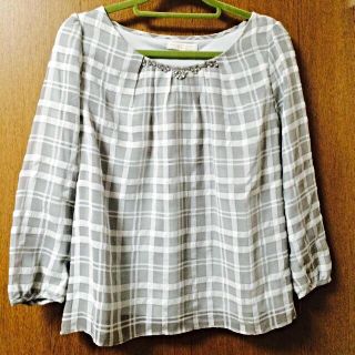 プロポーションボディドレッシング(PROPORTION BODY DRESSING)のビジュー付き✨シャツ(シャツ/ブラウス(長袖/七分))