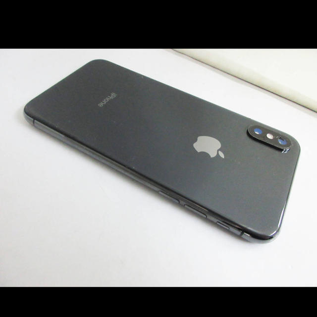 値下げ中iPhone X Space Gray 256 GB SIMフリーおまけ-