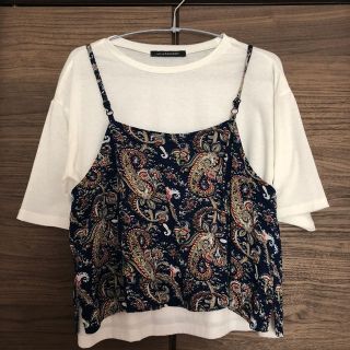 ページボーイ(PAGEBOY)のPAGEBOY❁⃘キャミ＆Tシャツセット(Tシャツ(半袖/袖なし))