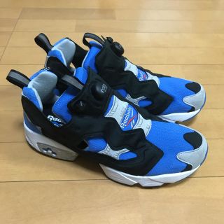 リーボック(Reebok)のサイズ29センチ  ポンプフューリー  サックスブルー  美品(スニーカー)