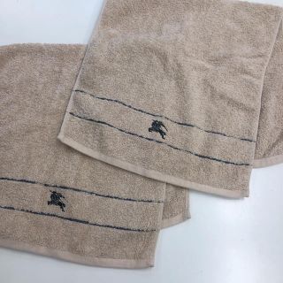 バーバリー(BURBERRY)のBurberry フェイスタオル 2枚セット(タオル/バス用品)