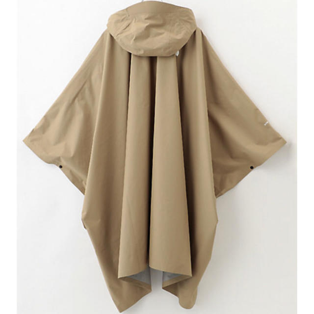 THE NORTH FACE × HYKE slanting poncho