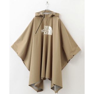 THE NORTH FACE × HYKE slanting poncho