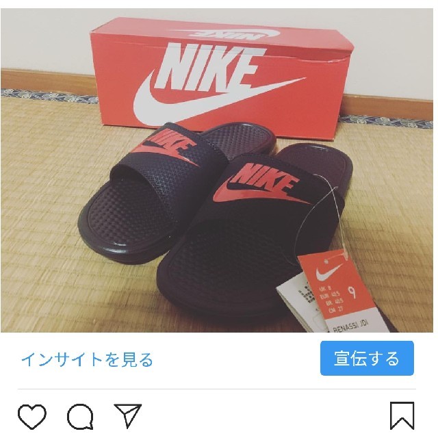 NIKE(ナイキ)のNIKE　ベナッシ メンズの靴/シューズ(サンダル)の商品写真