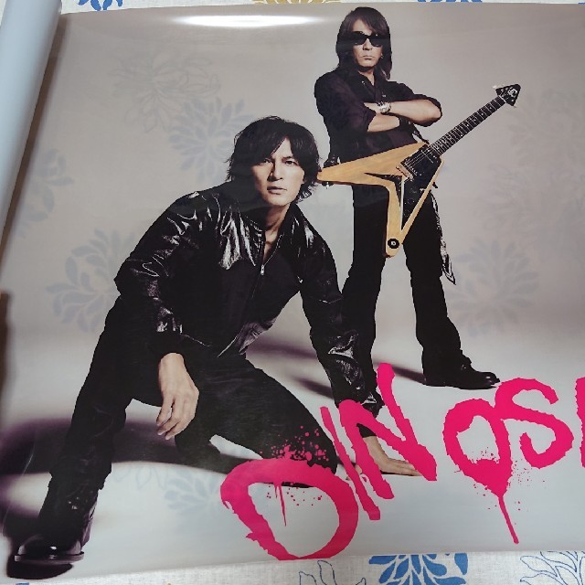 B'z  DINOSAUR  ポスター エンタメ/ホビーのタレントグッズ(ミュージシャン)の商品写真