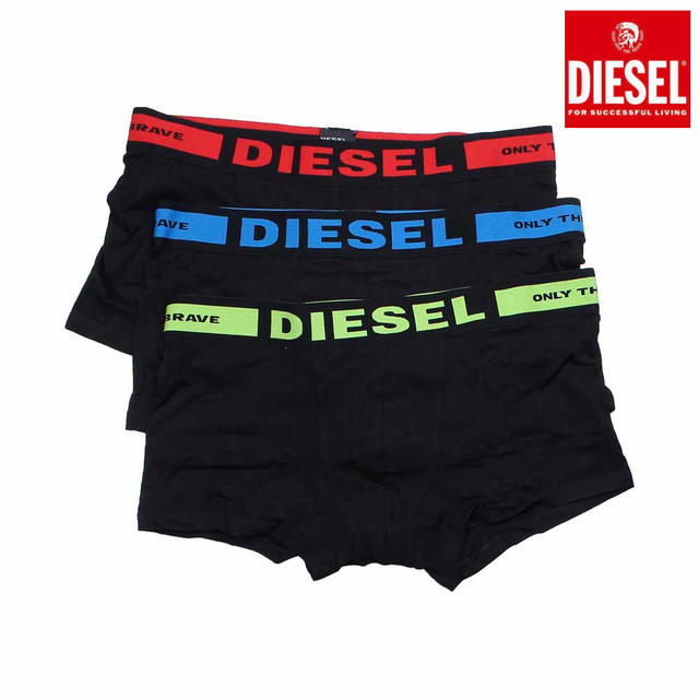 DIESEL(ディーゼル)のDiesel ボクサーパンツ3パック Umbx Kory M メンズのアンダーウェア(ボクサーパンツ)の商品写真