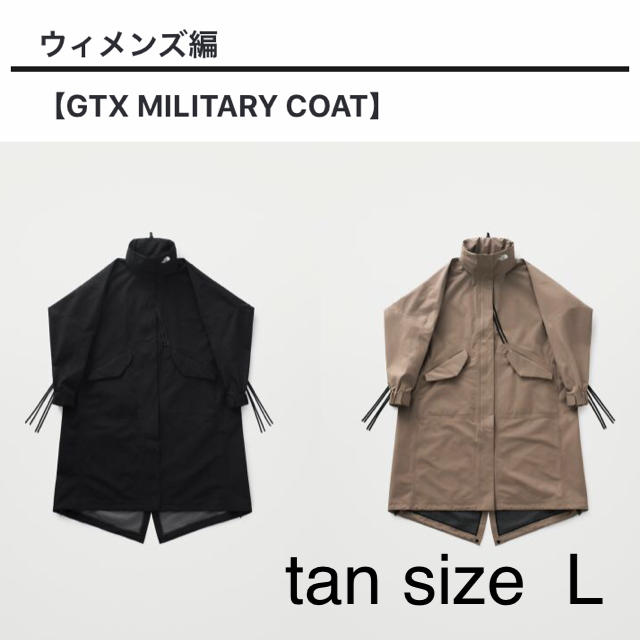 HYKE×THE NORTH FACEGTX military coat