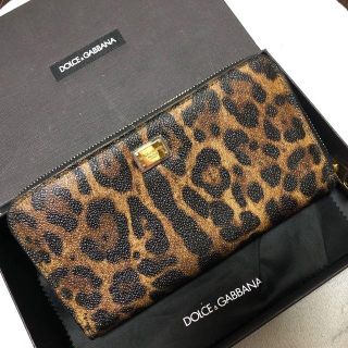 ドルチェアンドガッバーナ(DOLCE&GABBANA)の夏セール＞DOLCE＆GABBANA 　財布 　D&G　レオパード(財布)