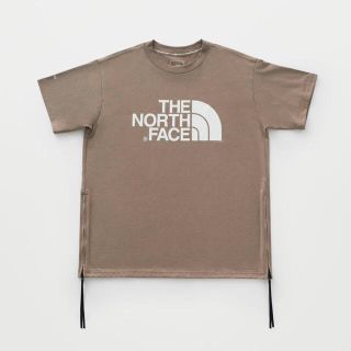 ハイク(HYKE)のHyke northface Tec Big Tee  Men tan M(Tシャツ/カットソー(半袖/袖なし))