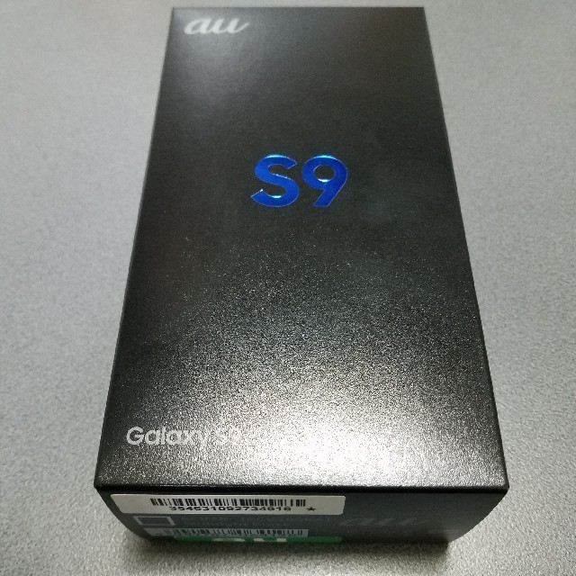 SAMSUNG - 未使用新品 au G S9 SCV38 SIMロック解除済 ブラックの通販 ...